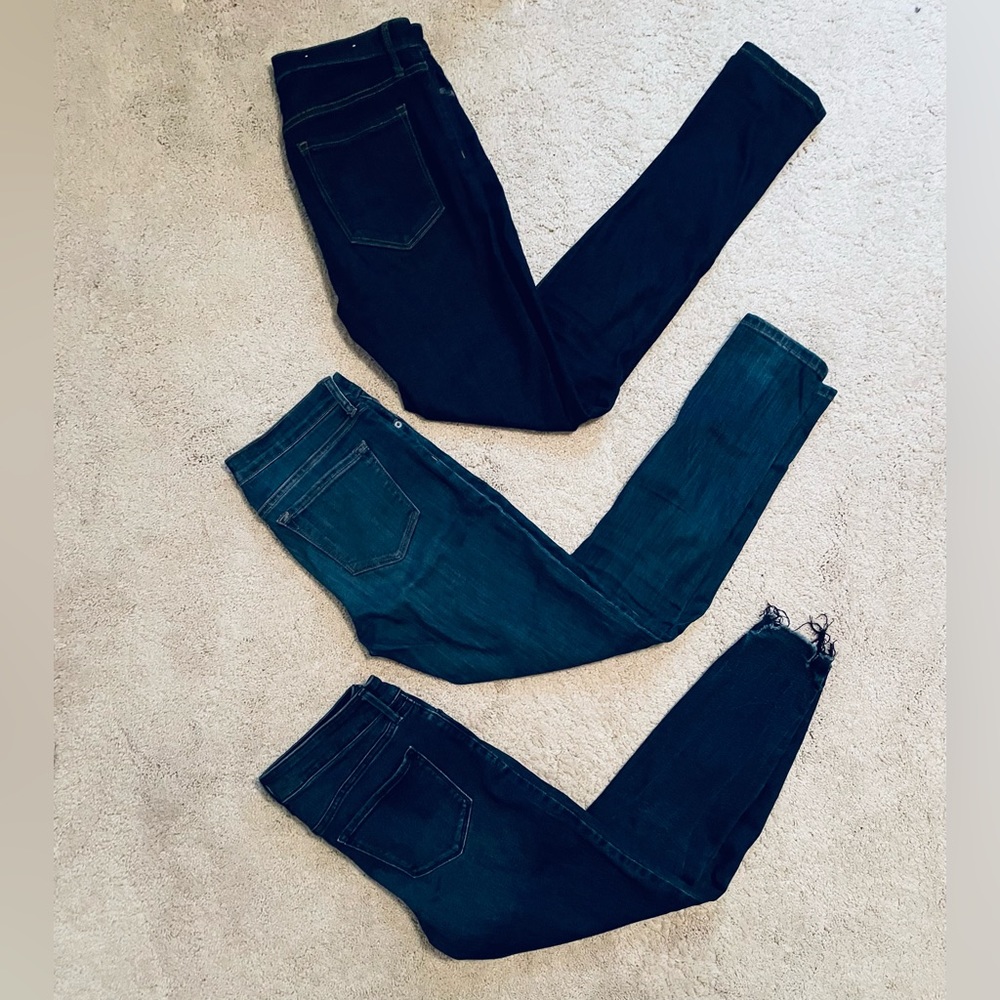 Dark Wash Skinny Jeans - $25 For All 3 OBO